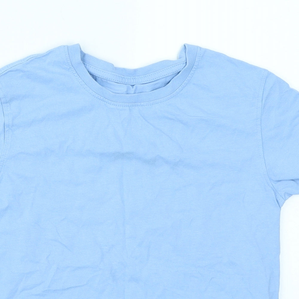 George Boys Blue   Basic T-Shirt Size 8-9 Years