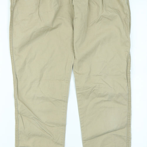 G21 Womens Beige   Cargo Trousers Size 10 L29 in