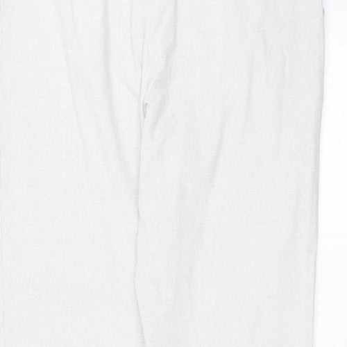 Marks and Spencer Womens Grey   Trousers  Size 18 L26 in