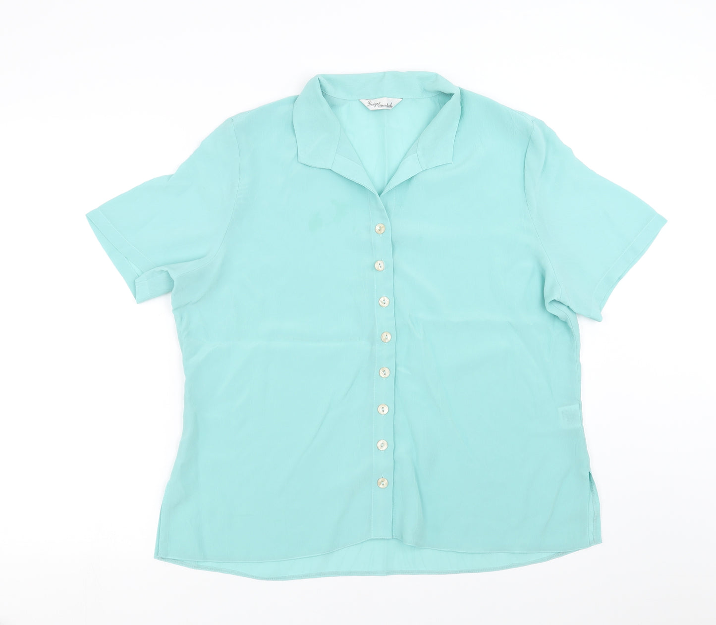 Design essentials Womens Green   Basic Blouse Size 18