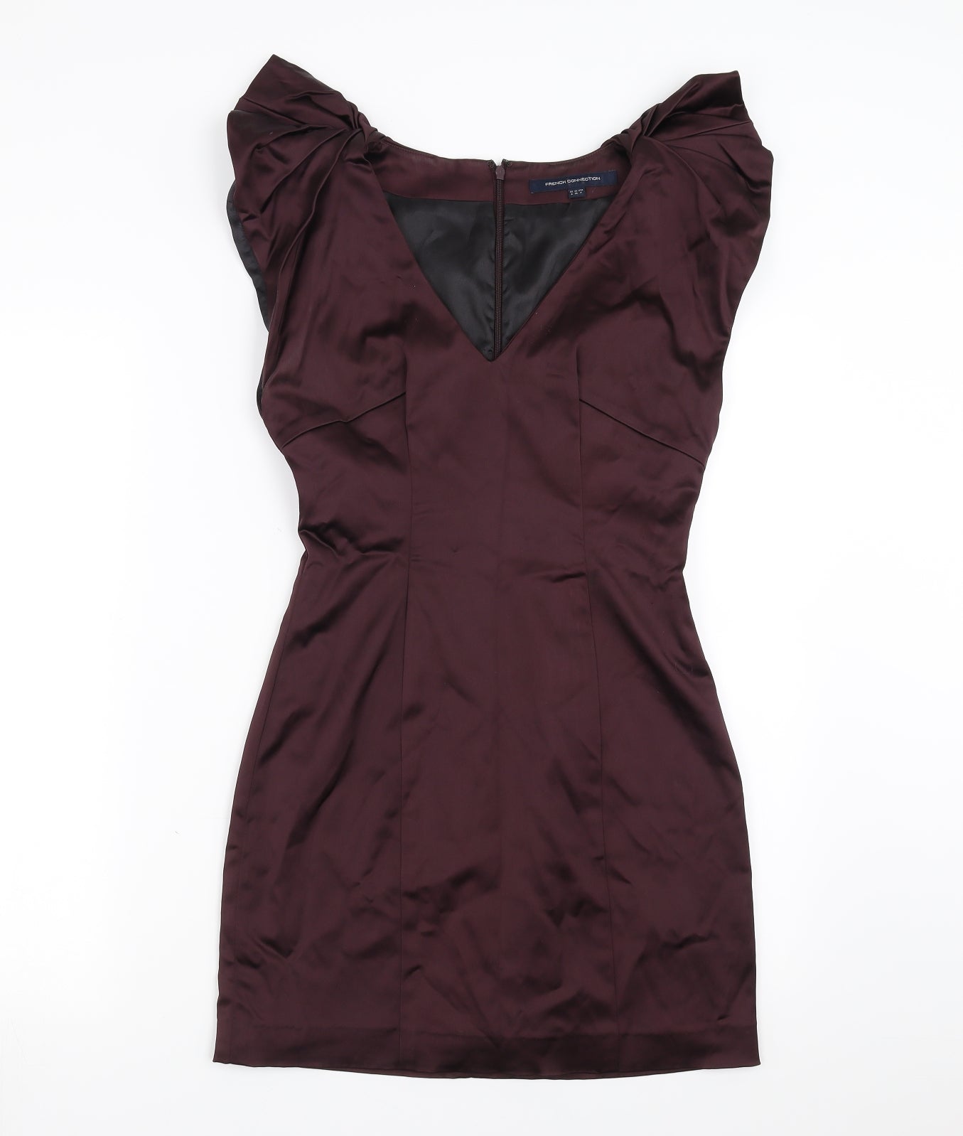 French Connection Womens Purple   Pencil Dress  Size 8