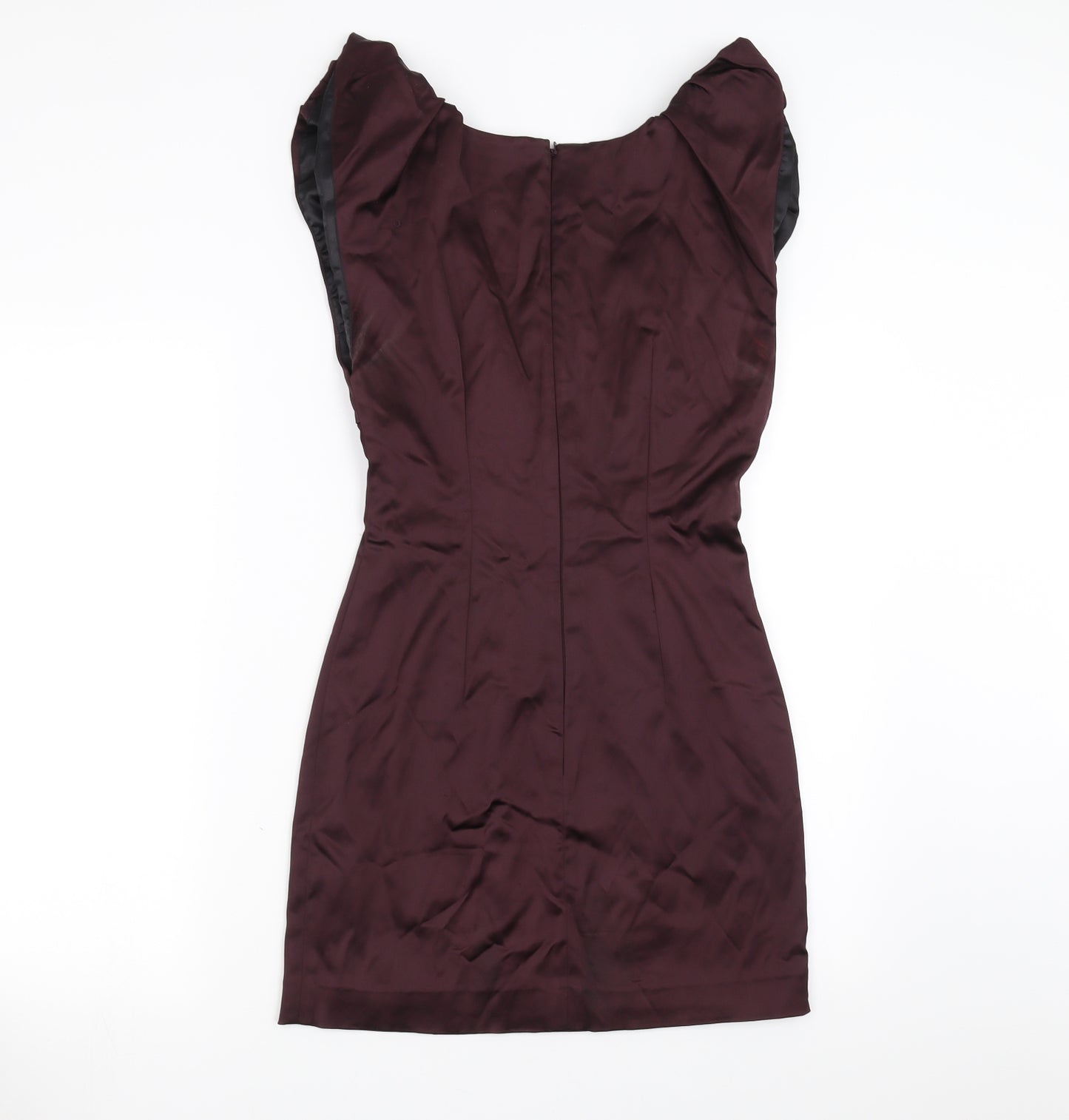 French Connection Womens Purple   Pencil Dress  Size 8