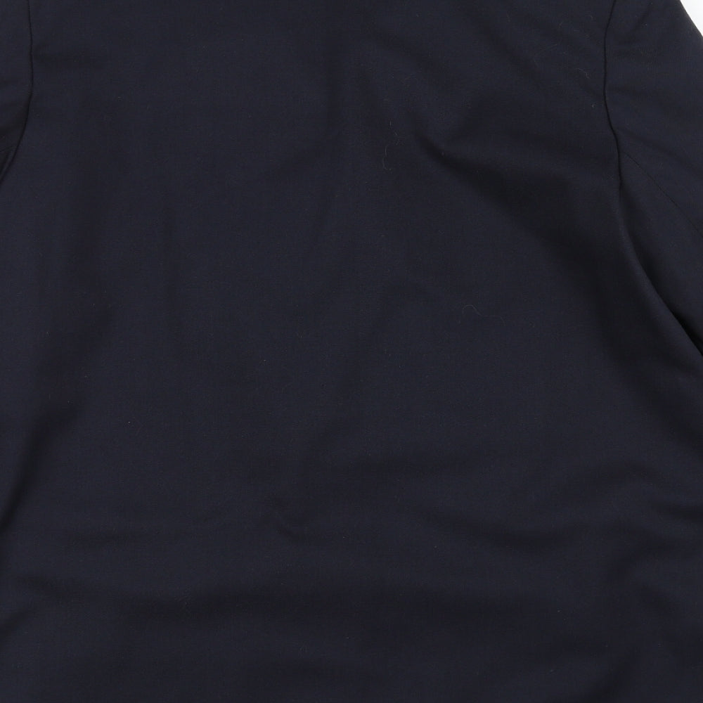 Classic Woman Womens Blue   Jacket Suit Jacket Size 16