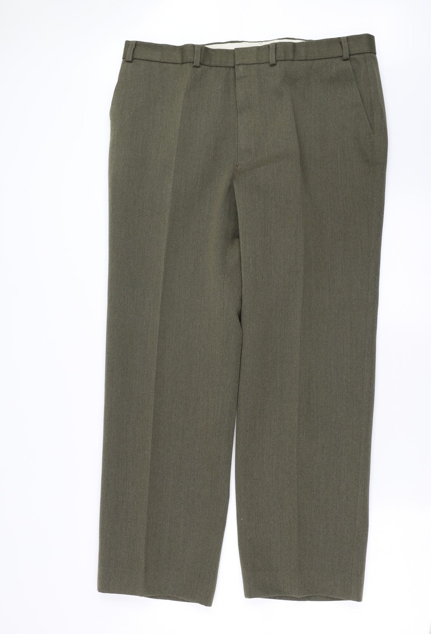 St Michael Mens Green   Trousers  Size 40 in L31 in