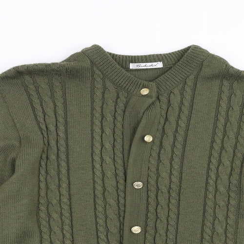 Berketex Womens Green   Cardigan Jumper Size 14