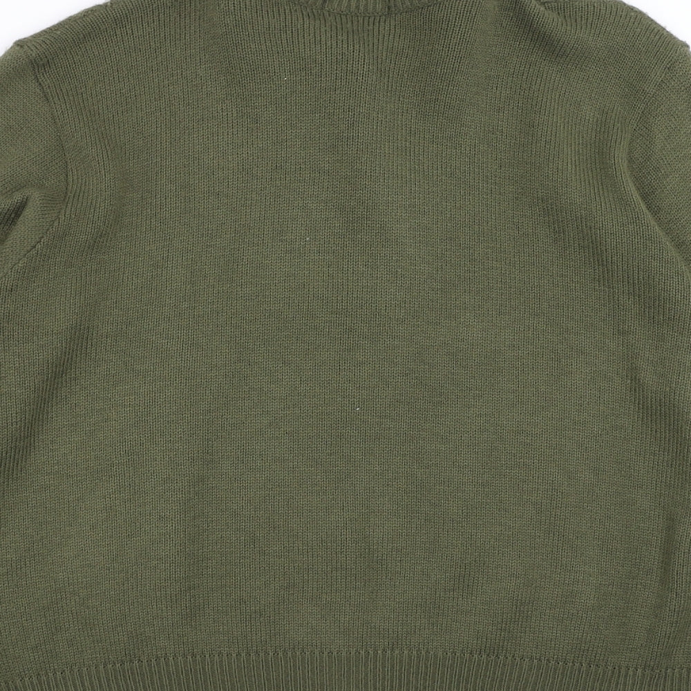 Berketex Womens Green   Cardigan Jumper Size 14