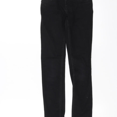 Gap Girls Black  Denim Skinny Jeans Size 8 Years