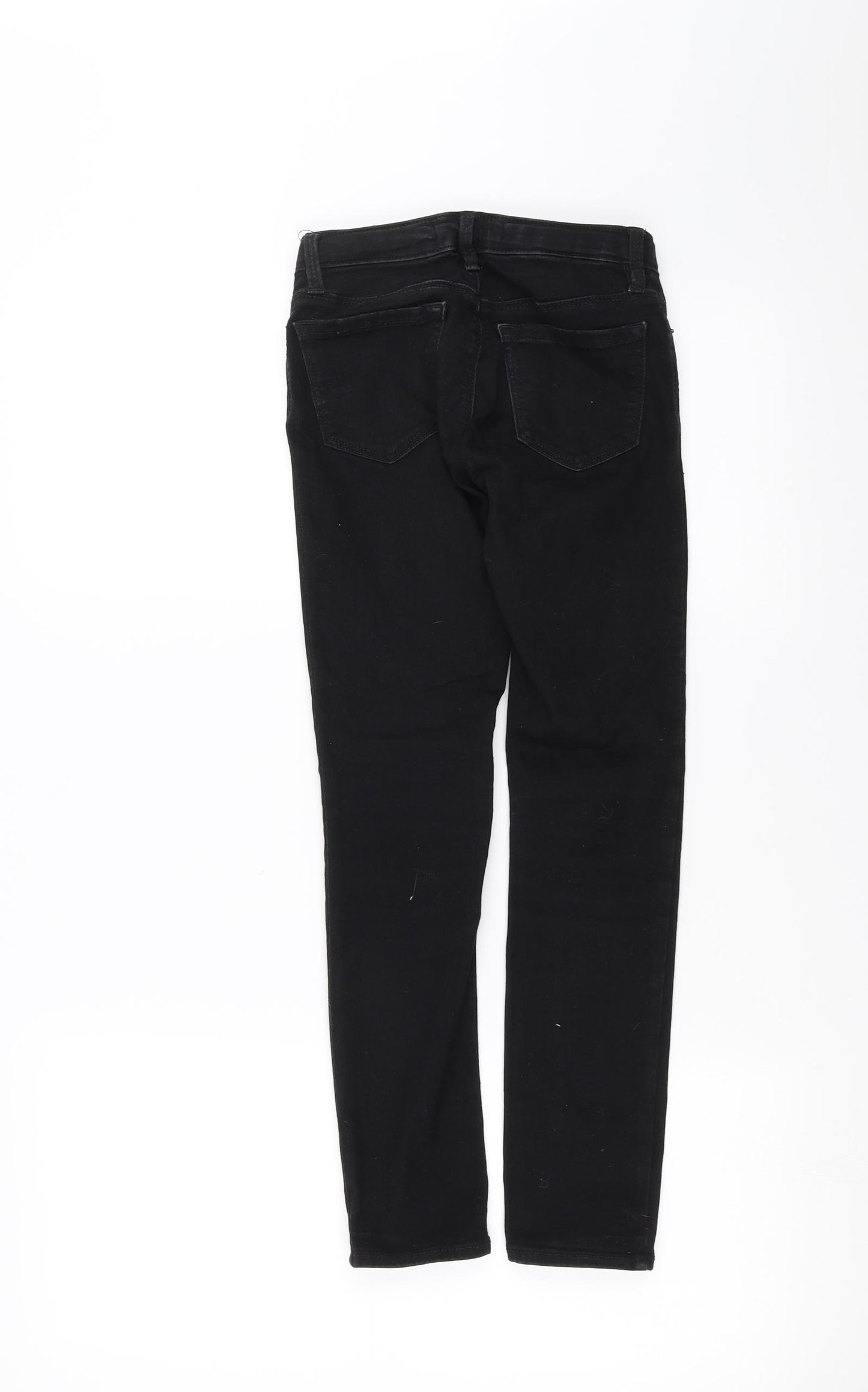 Gap Girls Black  Denim Skinny Jeans Size 8 Years