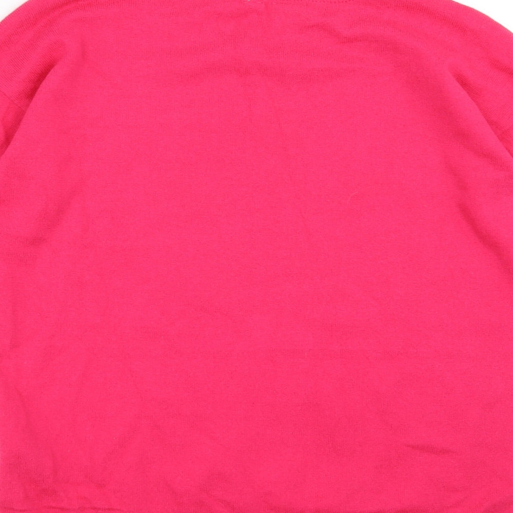 Gap Girls Pink   Pullover Jumper Size 12-13 Years  - STAR