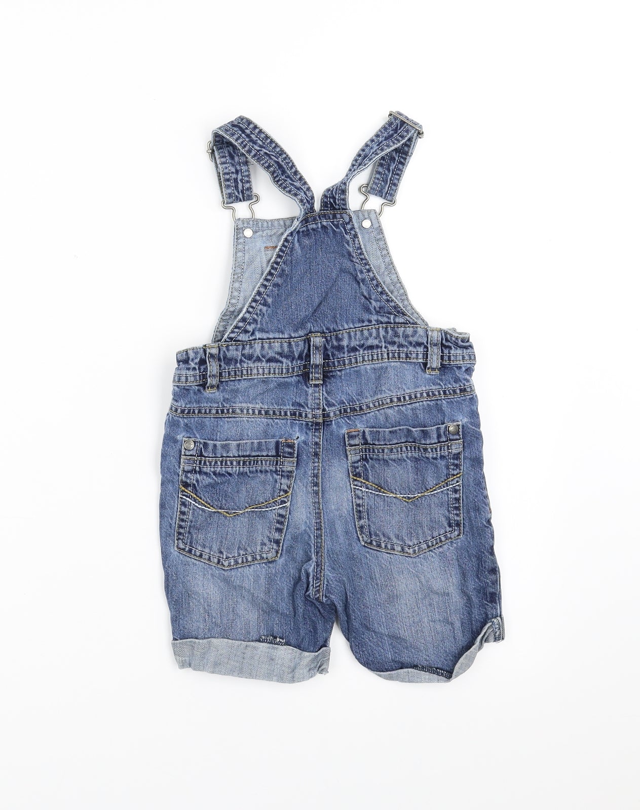 NEXT Boys Blue  Denim Dungarees Trousers Size 2-3 Years