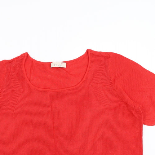 Marks and Spencer Womens Red   Pullover Jumper Size 20