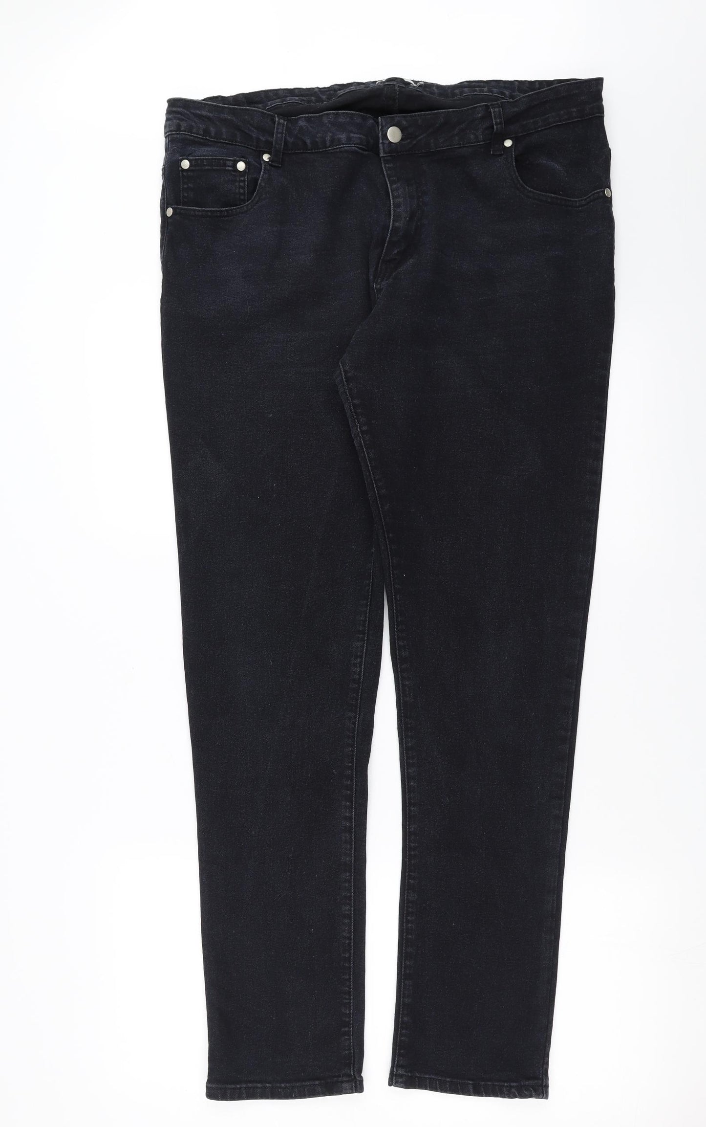 Onfire Womens Black  Denim Skinny Jeans Size 20 L31 in