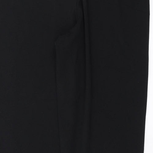 Yours Womens Black   Trousers  Size 18 L30 in