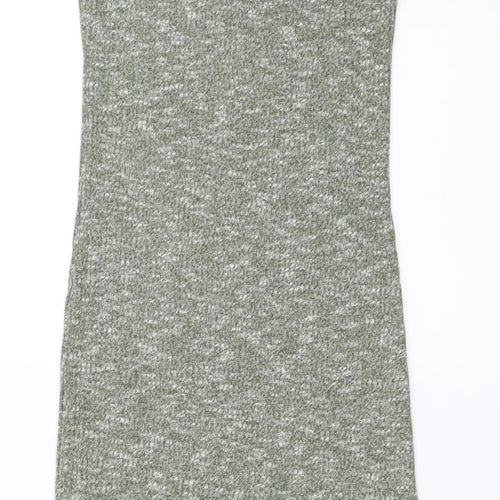 Icon Womens Green   T-Shirt Dress  Size S