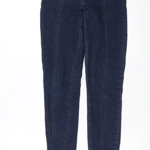Preworn Womens Blue  Denim Skinny Jeans Size 26 in L29 in