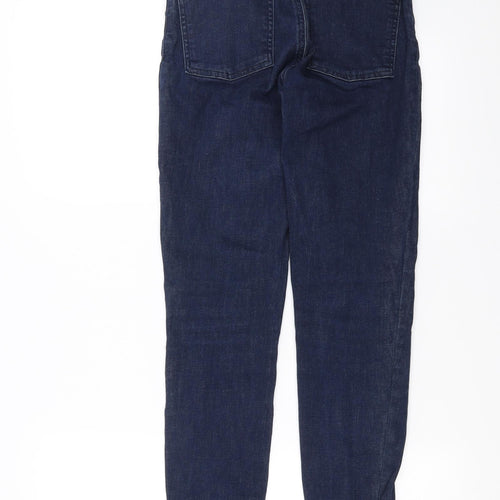 Preworn Womens Blue  Denim Skinny Jeans Size 26 in L29 in