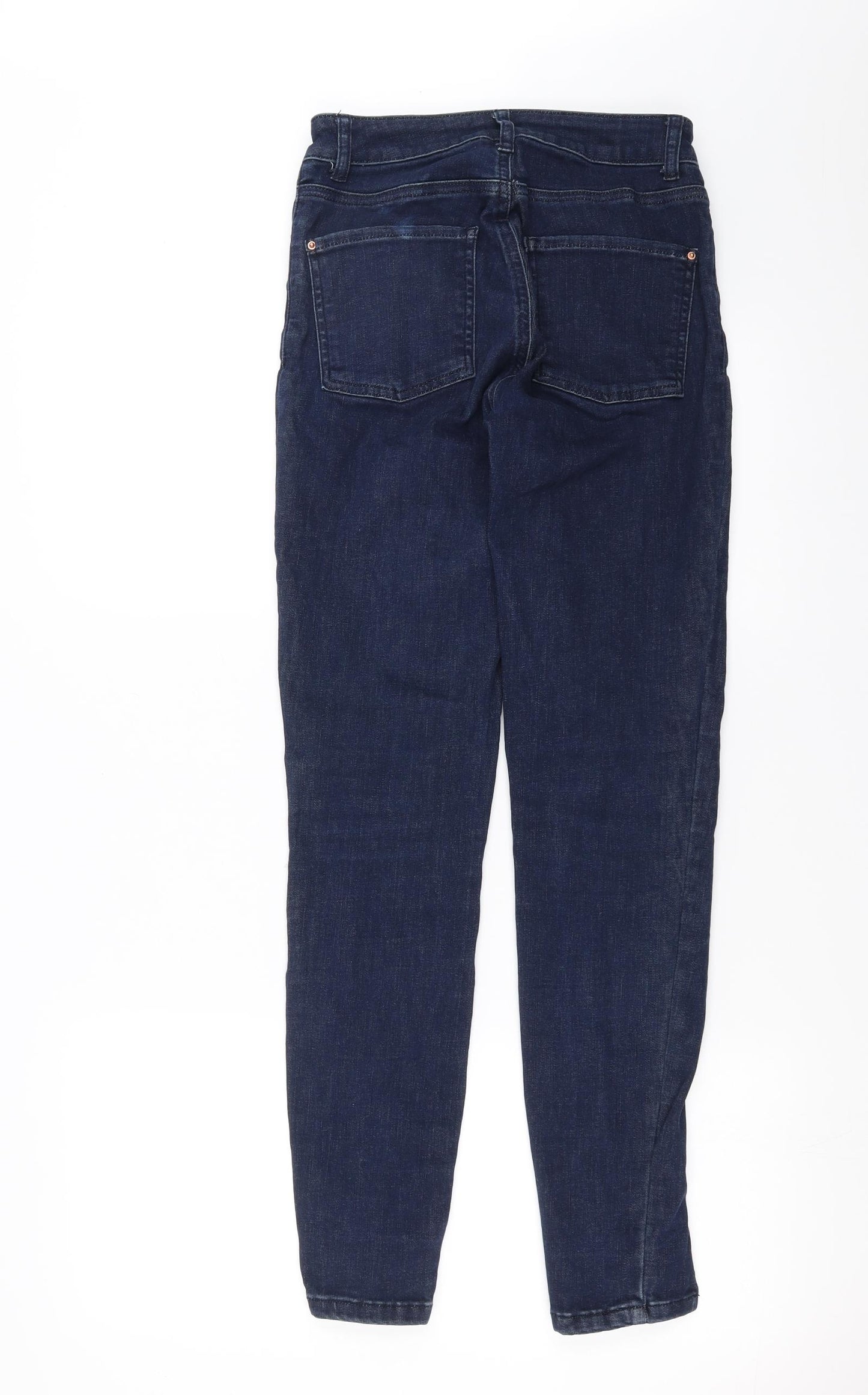 Preworn Womens Blue  Denim Skinny Jeans Size 26 in L29 in