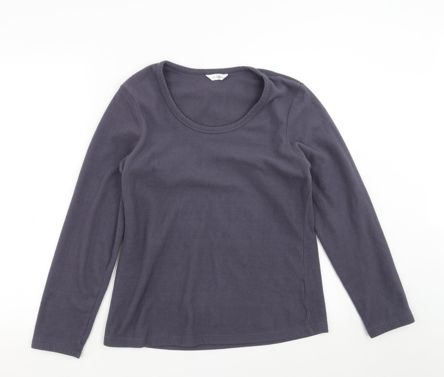 Marks and Spencer Womens Purple  Fleece Pullover Jumper Size 12