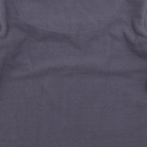 Marks and Spencer Womens Purple  Fleece Pullover Jumper Size 12