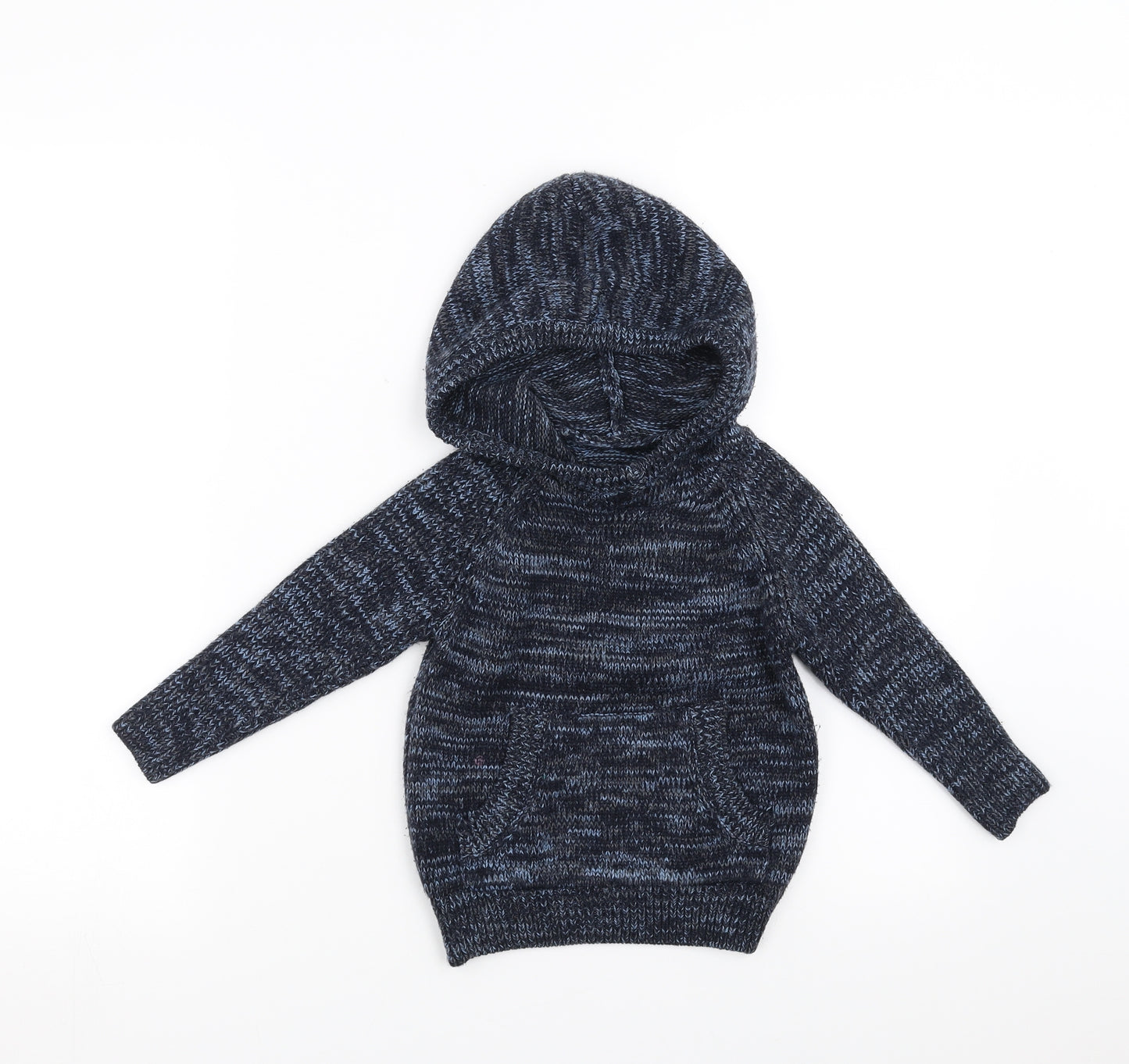 Matalan Boys Blue   Pullover Hoodie Size 4 Years