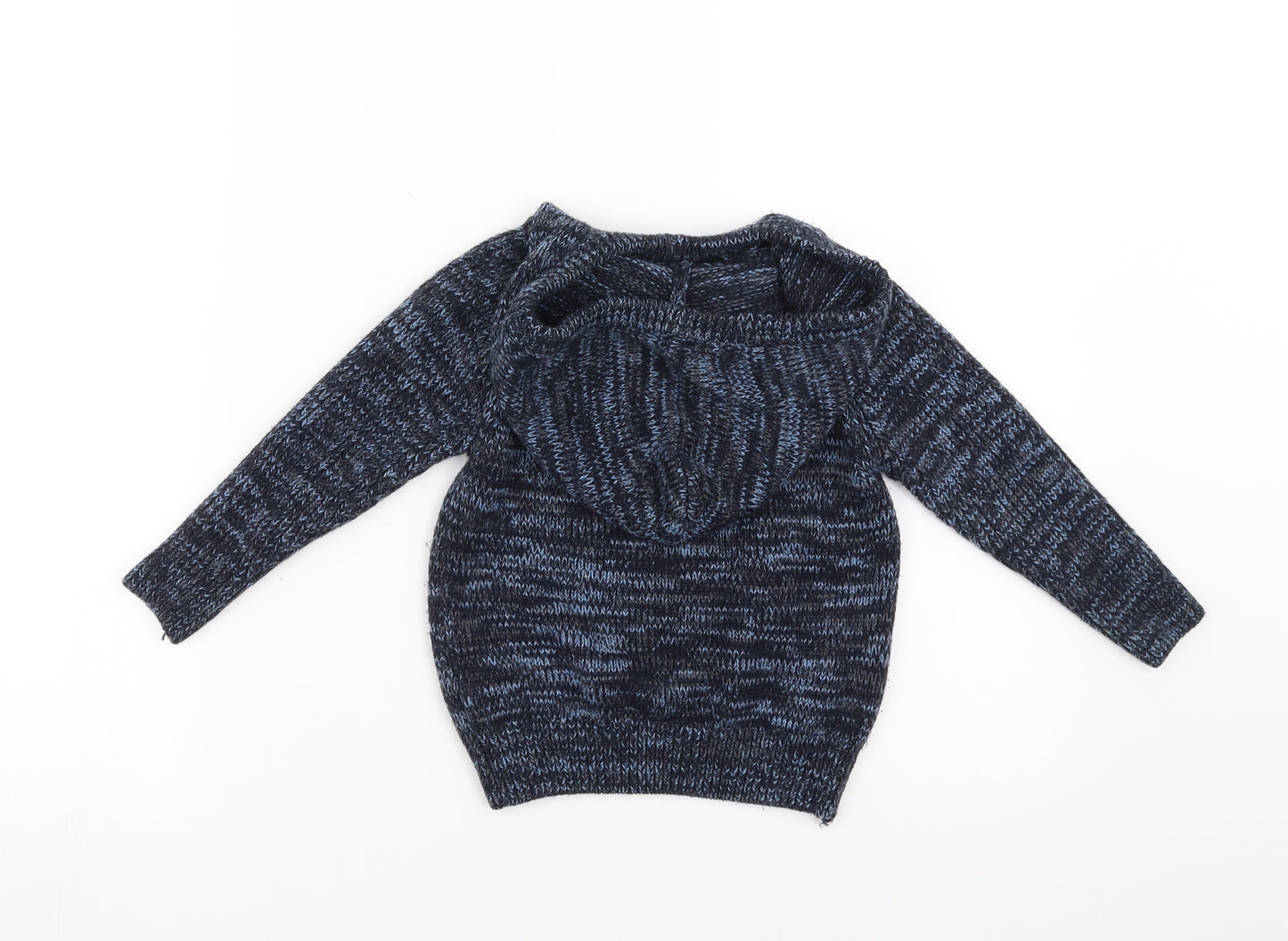 Matalan Boys Blue   Pullover Hoodie Size 4 Years