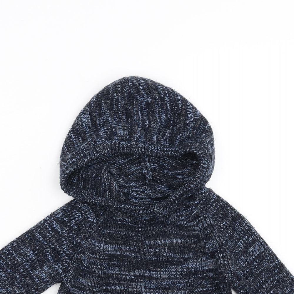Matalan Boys Blue   Pullover Hoodie Size 4 Years
