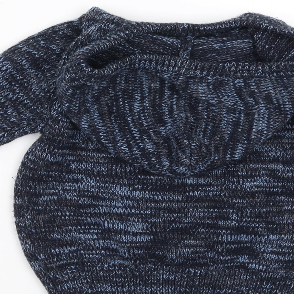 Matalan Boys Blue   Pullover Hoodie Size 4 Years