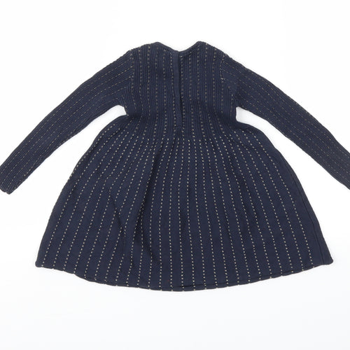 molo Girls Blue   Fit & Flare  Size 9-12 Months