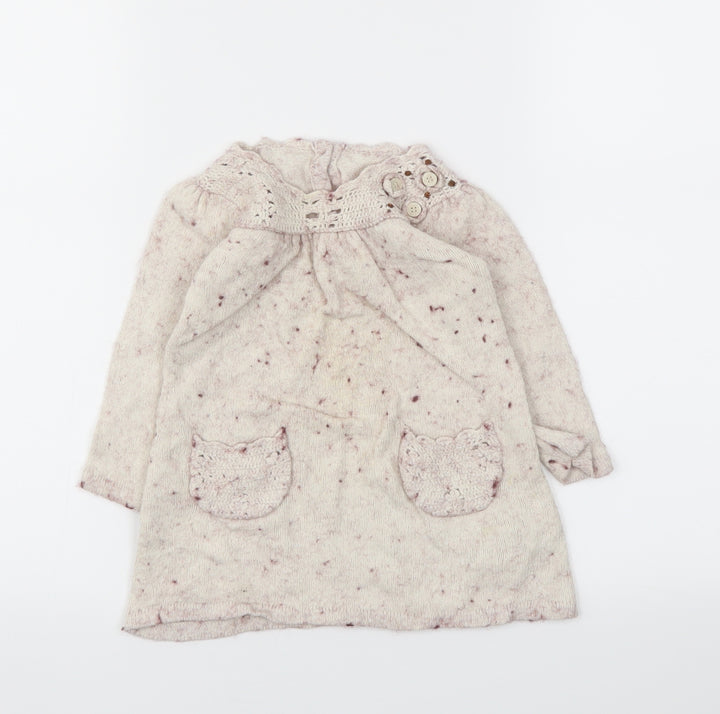 M Ivory Fit & Flare Size 12-18 Months
