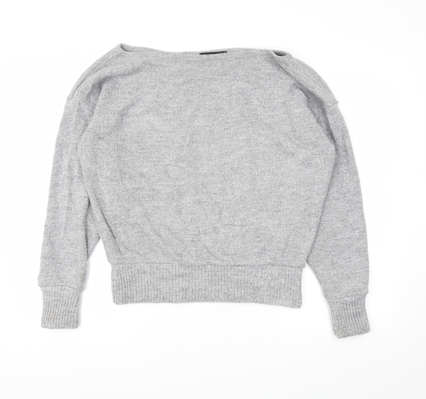 Boohoo Womens Grey   Pullover Jumper Size M