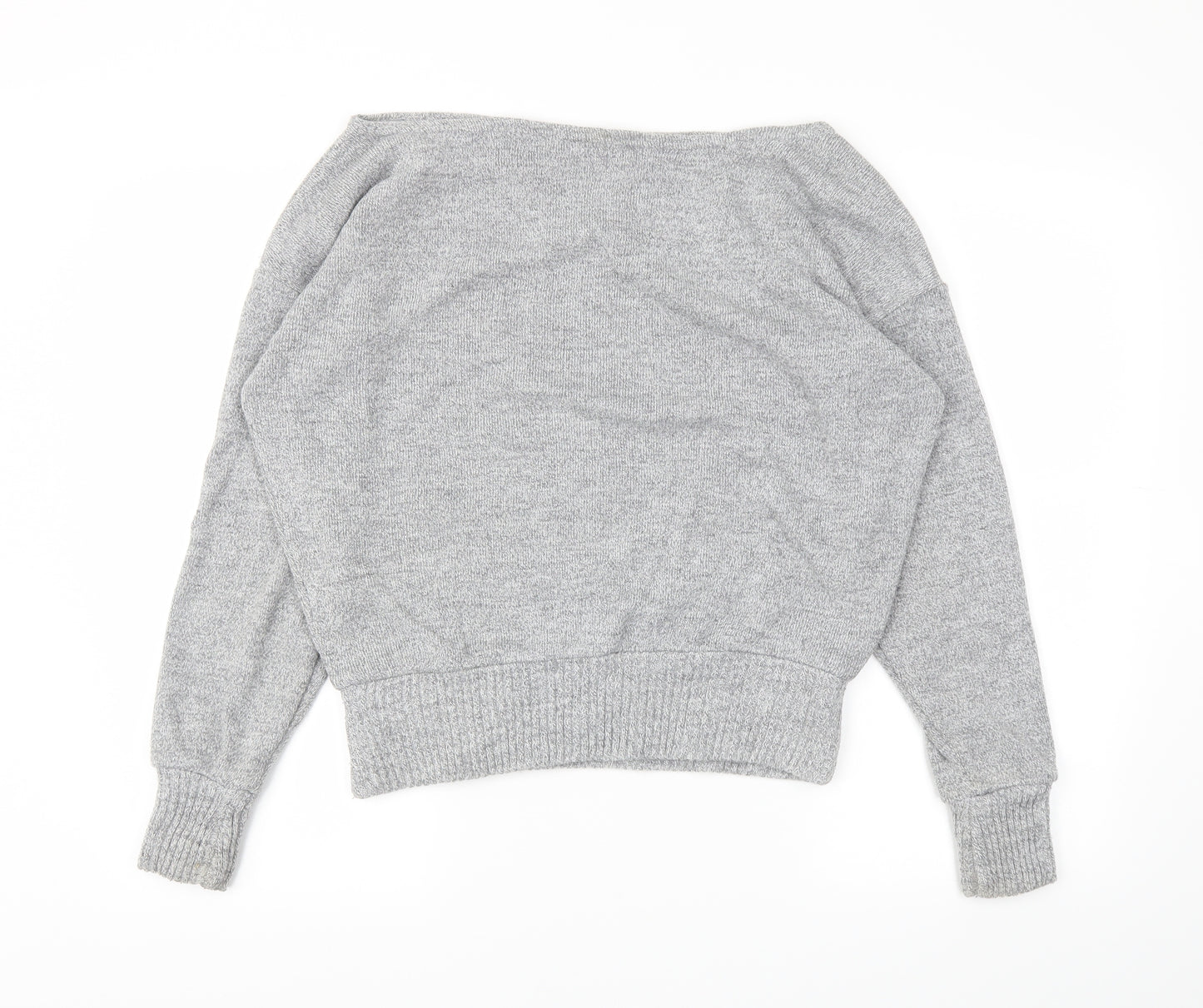 Boohoo Womens Grey   Pullover Jumper Size M