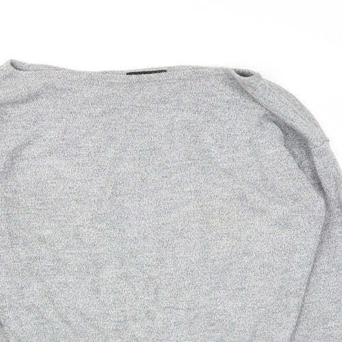 Boohoo Womens Grey   Pullover Jumper Size M