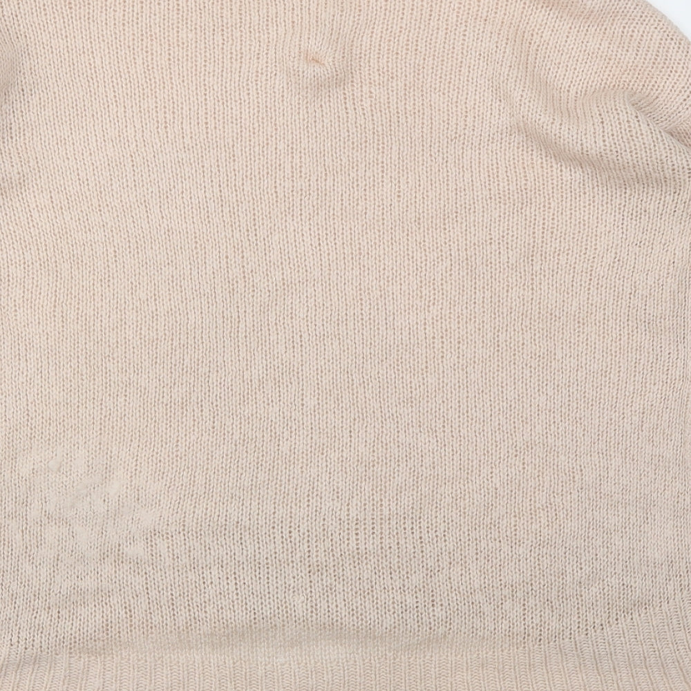 New Look Womens Pink   Pullover Jumper Size S