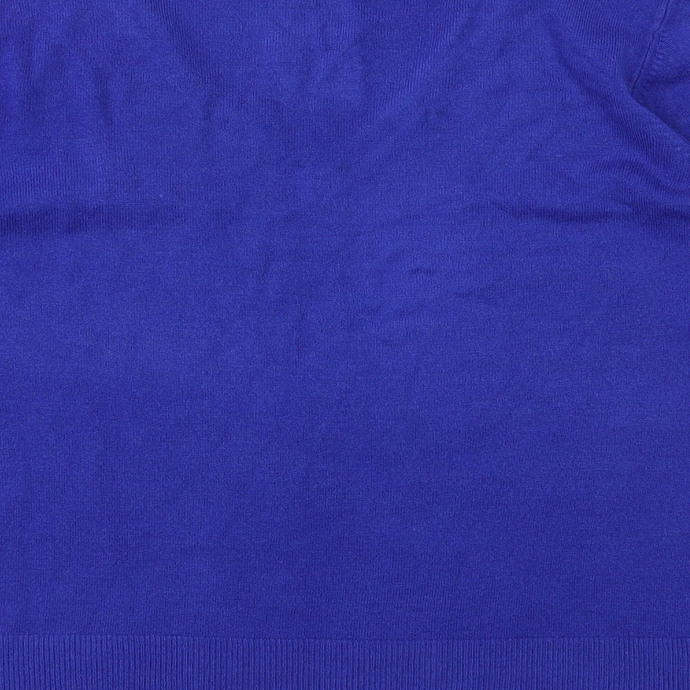 BHS Womens Blue   Basic T-Shirt Size 18