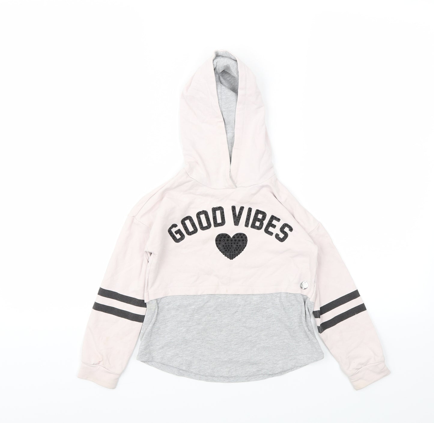 BK  Girls Orange   Pullover Hoodie Size 5-6 Years