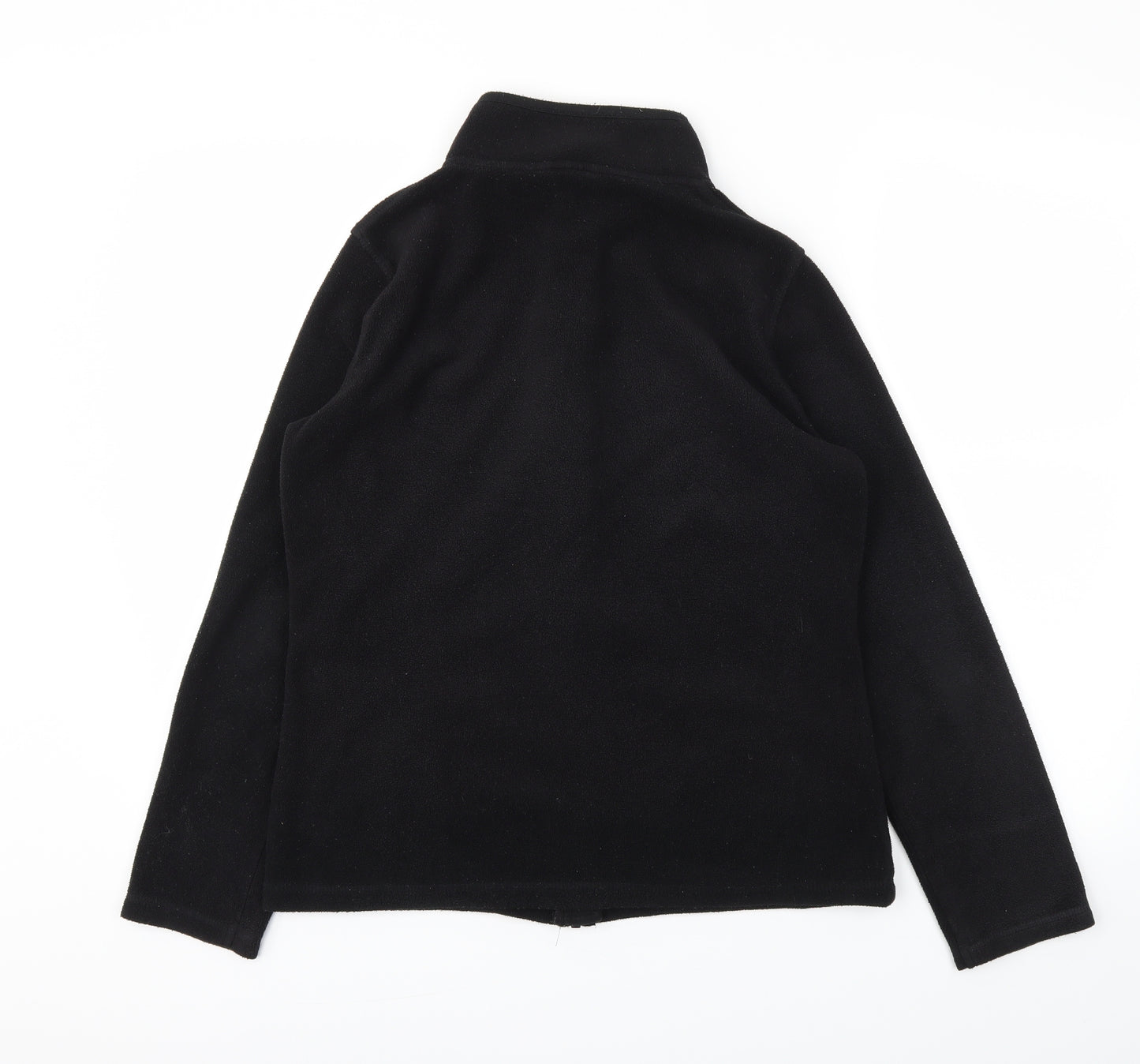 F&F Womens Black   Full Zip Jumper Size 12