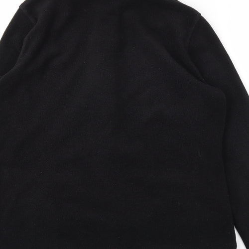 F&F Womens Black   Full Zip Jumper Size 12