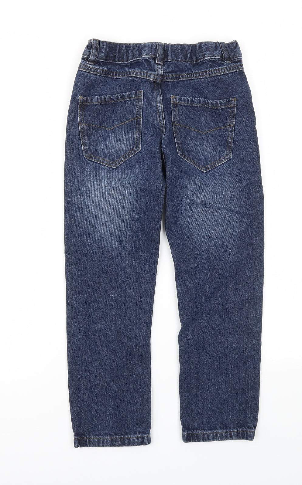 F&F Boys Black   Straight Jeans Size 7-8 Years