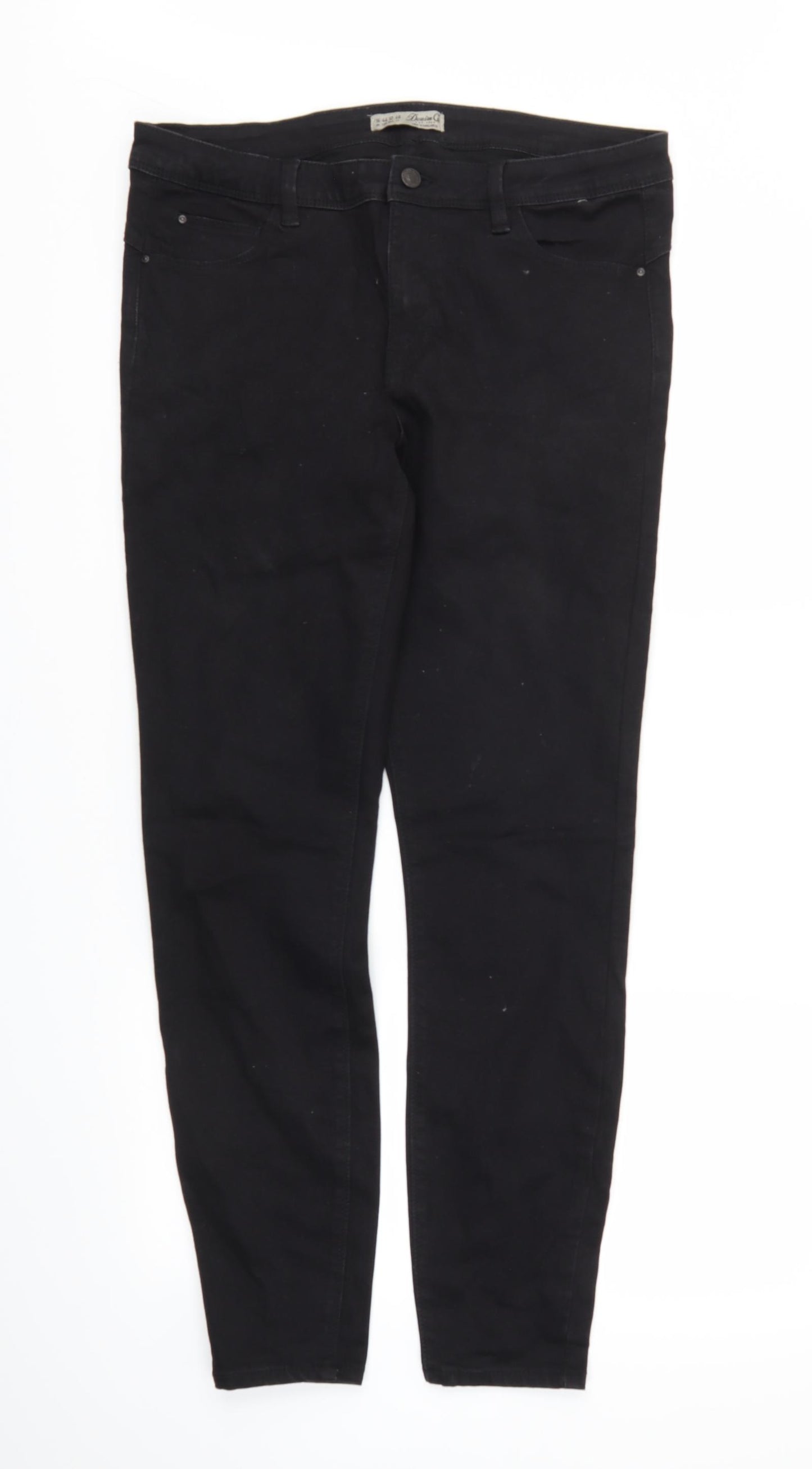 DENIM &CO  Womens Black   Skinny Jeans Size 16 L29 in