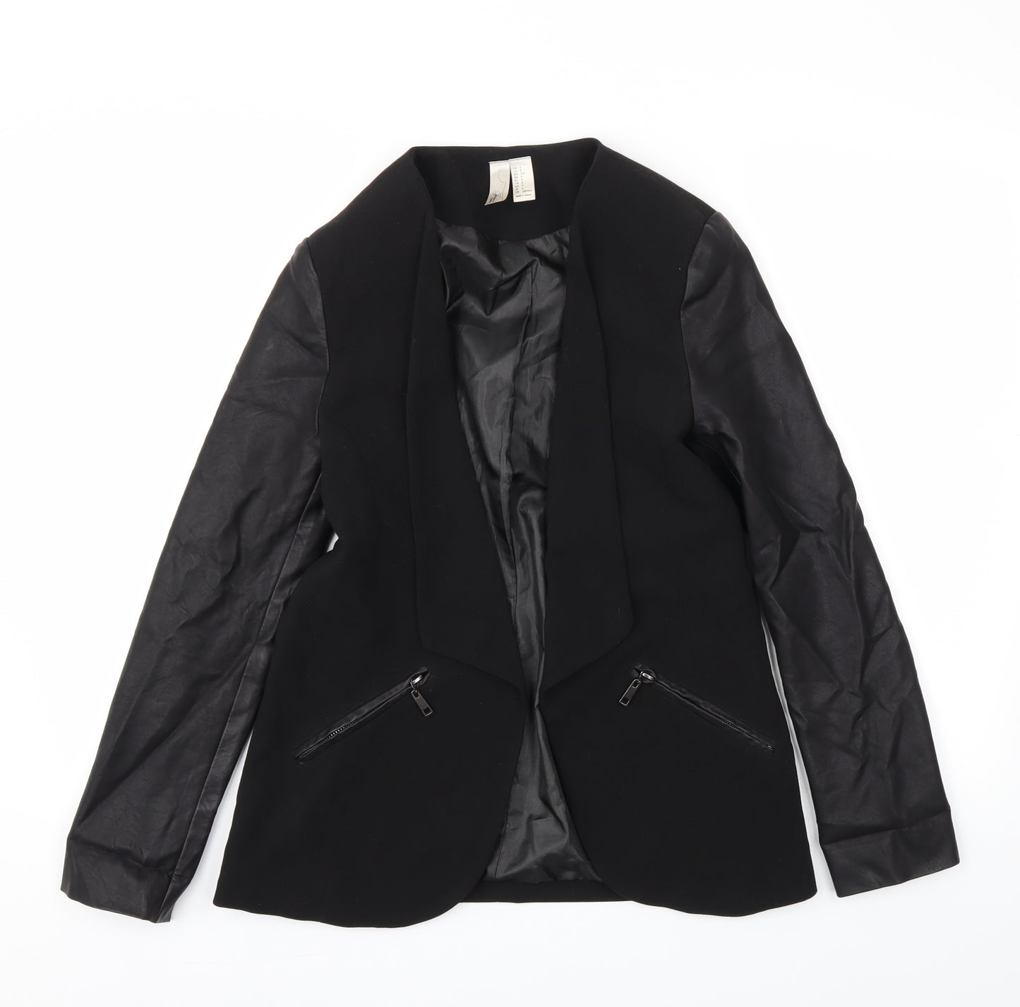 FOREVER  Womens Black   Jacket Coat Size S