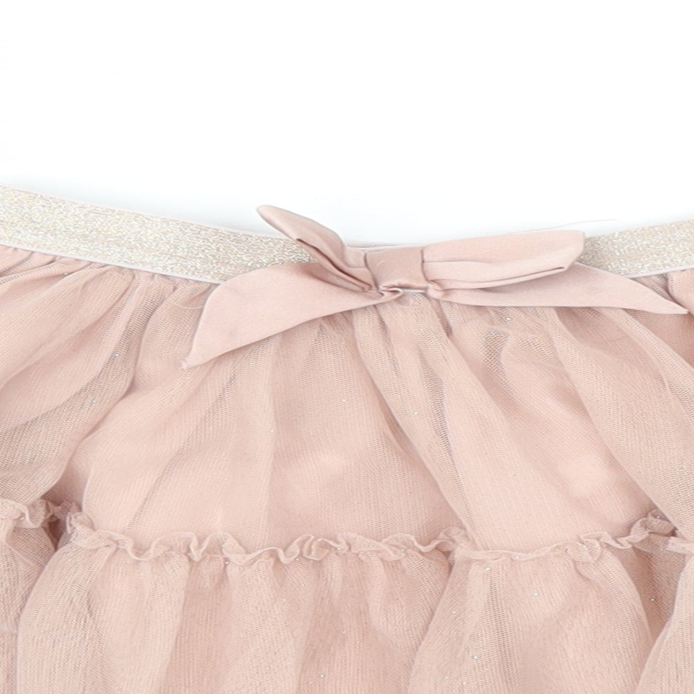 H&M Girls Pink   Flare Skirt Size 5-6 Years