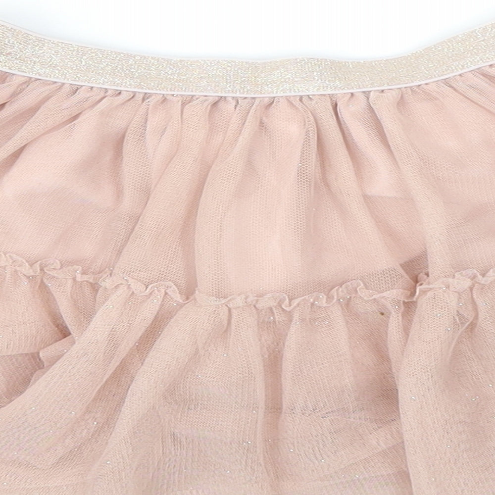 H&M Girls Pink   Flare Skirt Size 5-6 Years