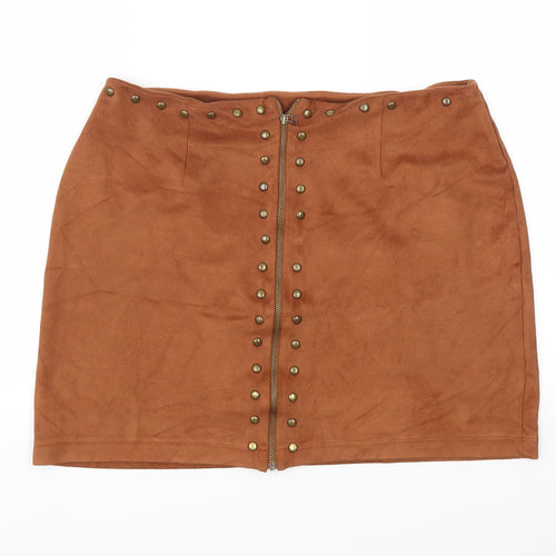 NEXT  Womens Brown   A-Line Skirt Size 14