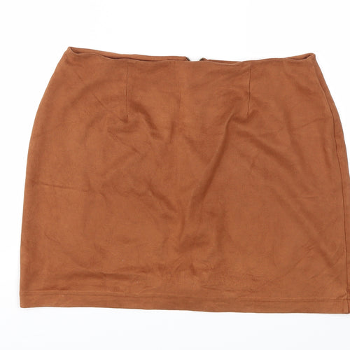 NEXT  Womens Brown   A-Line Skirt Size 14