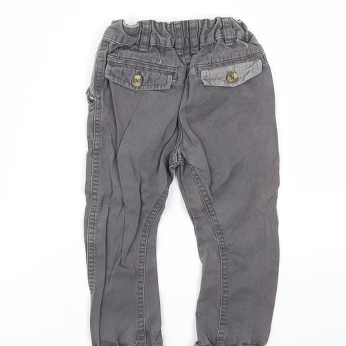 F&F Boys Grey   Jogger Trousers Size 18-24 Months