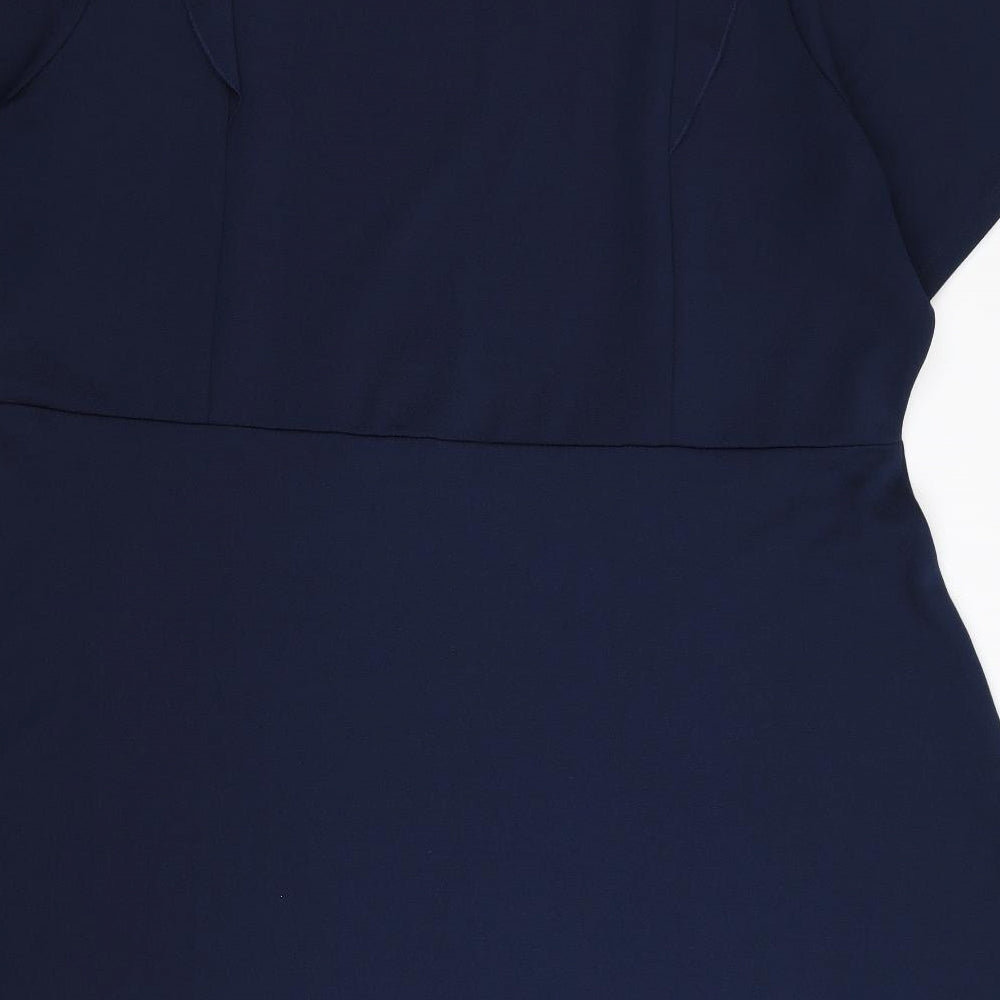 Dorothy Perkins Womens Blue   Fit & Flare  Size 26