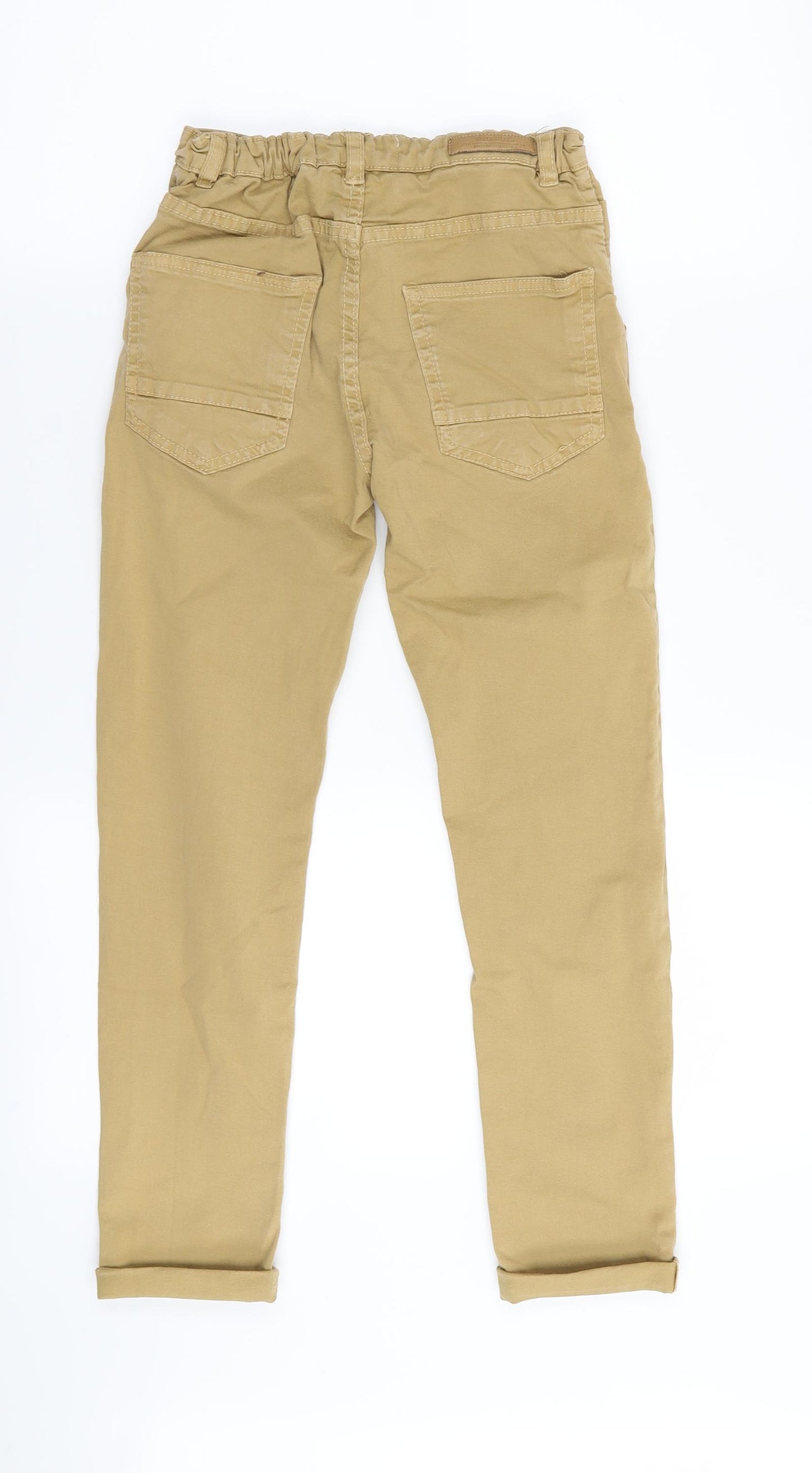 Minoti Boys Beige   Chino Trousers Size 7-8 Years