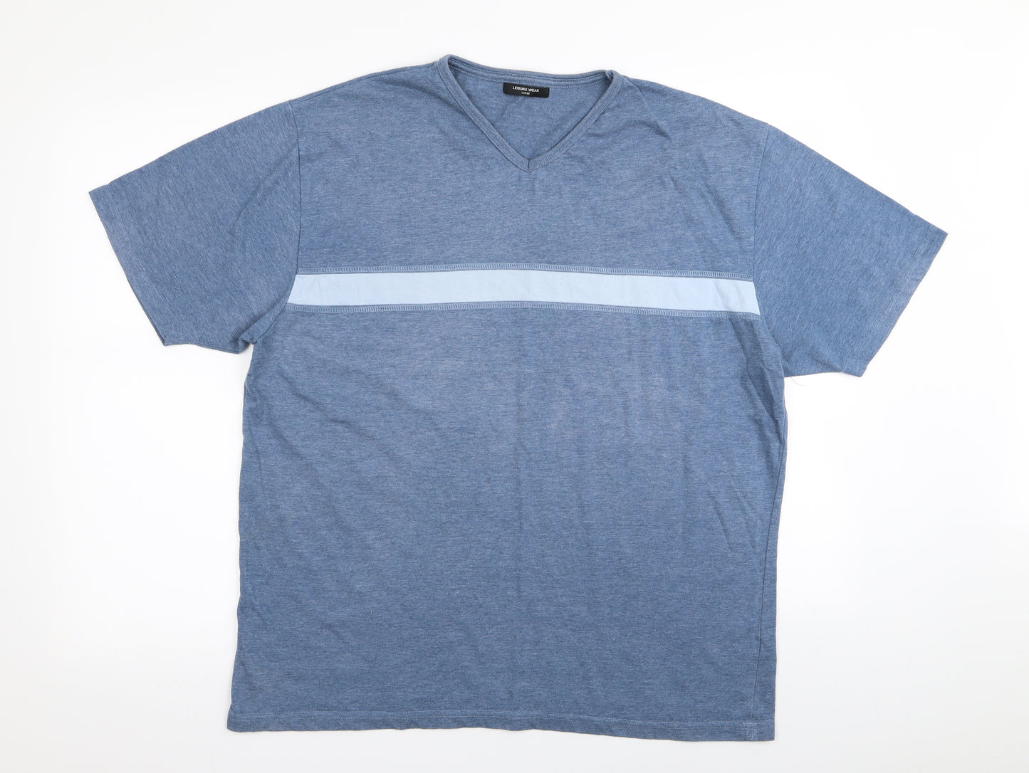 Leisure Wear Mens Blue    T-Shirt Size L