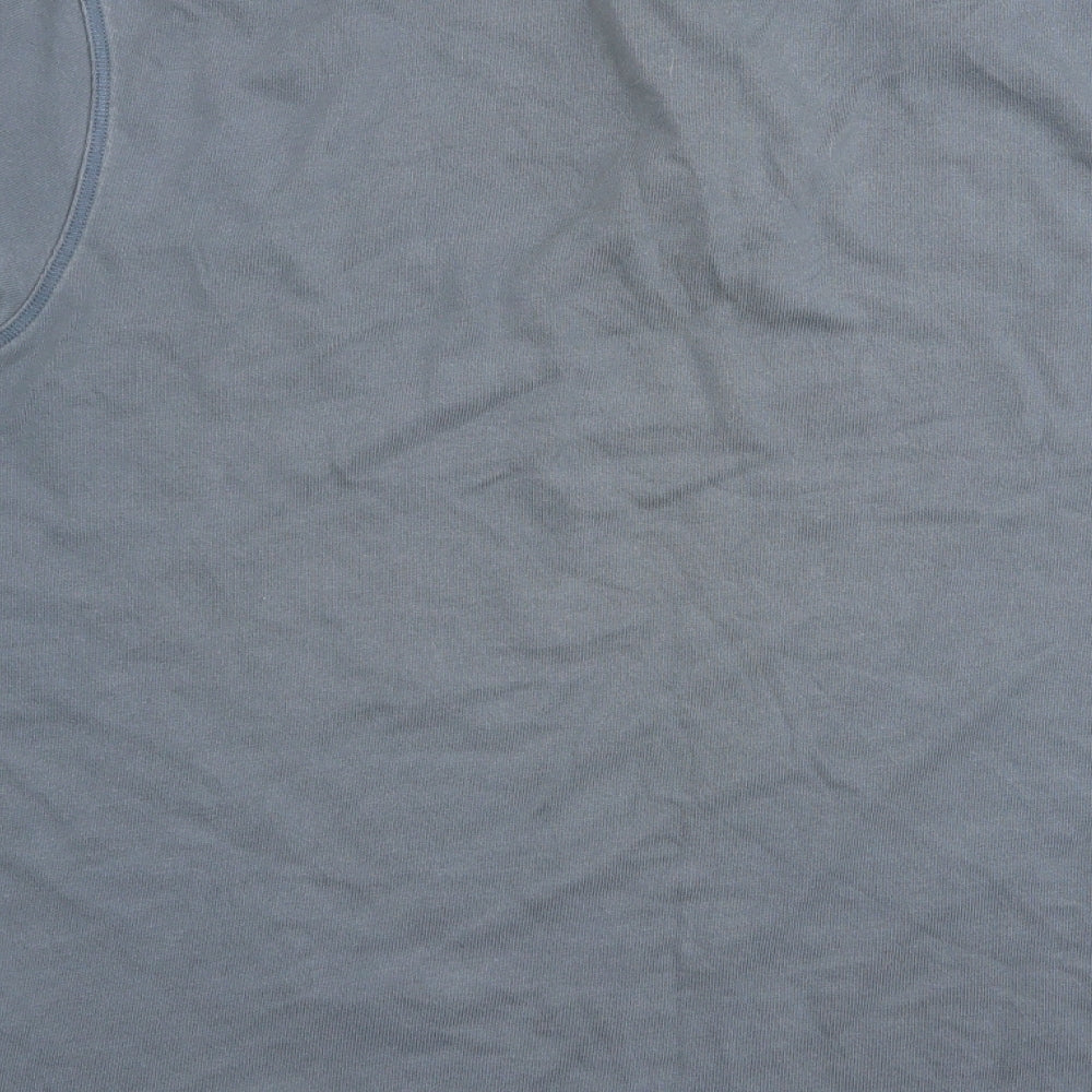 M&S Mens Blue    T-Shirt Size L