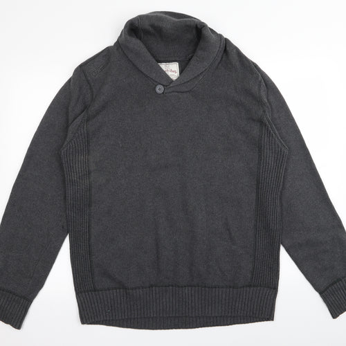 TU Mens Grey   Pullover Jumper Size L